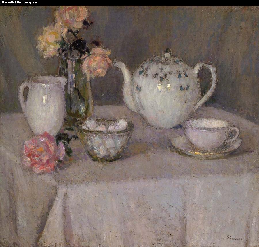 Le Sidaner Henri Tasse de the 1938